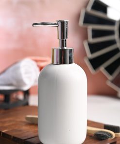 White  Soap Dispenser