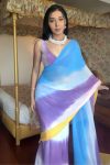 Mesmerising 1-Minute Ready To Wear Multi Color Georgette Saree