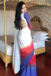 Sophisticated 1-Minute Ready To Wear Multi Color Georgette Saree