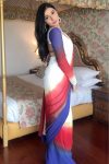 Sophisticated 1-Minute Ready To Wear Multi Color Georgette Saree