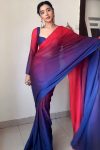 Surreptitious 1-Minute Ready To Wear Multi Color Georgette Saree