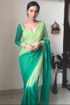 Winsome 1-Minute Ready To Wear Rama Georgette Saree