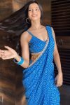 Winsome 1-Minute Ready To Wear Blue Georgette Saree